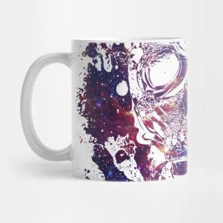 Gas Mask Galaxy Mug